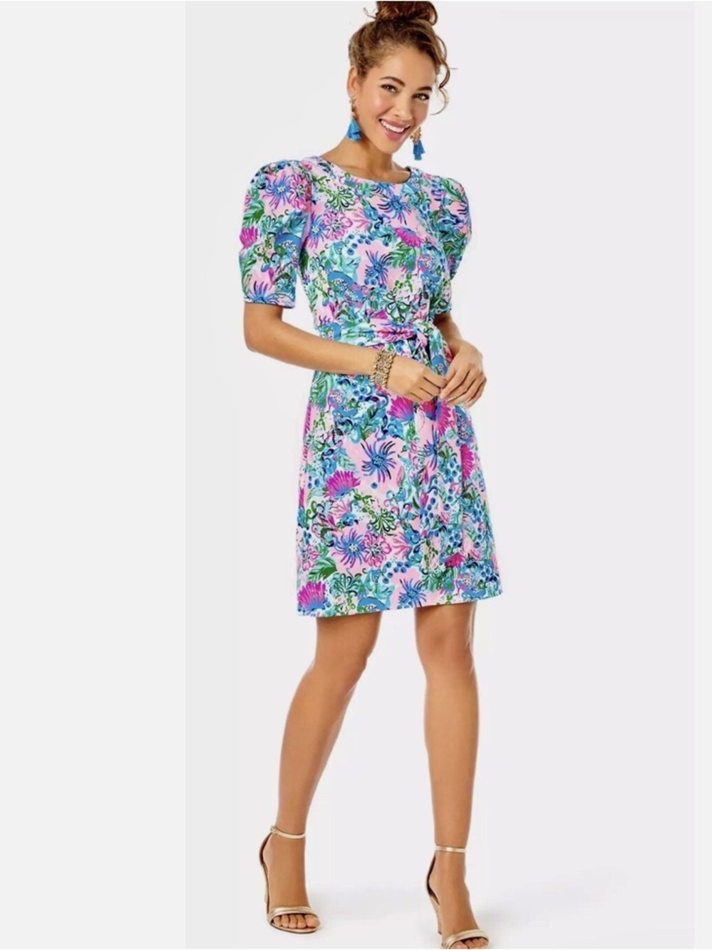 Lilly Pulitzer Harriet elbow sleeve dress, NWT, small